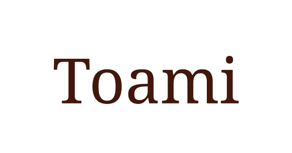 TOAMI brand logo photo