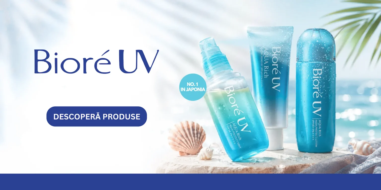 Produse Biore UV SPF 50+ japoneze originale